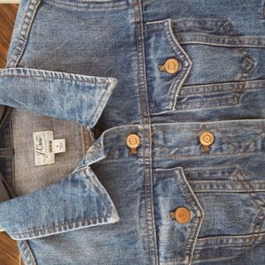 J. Crew Indigo Denim Jean Jacket
